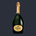 Ruinart Champagne Brut 0,75l – ganze Flasche auf Anthrazit