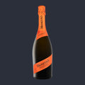 MIONETTO Prosecco Spumante DOC Treviso Brut – ganze Flasche auf Anthrazit