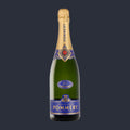 Pommery Brut Royal – ganze Flasche auf Anthrazit