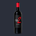 QUINTA SARDONIA – QS2 2022 – ganze Flasche auf Anthrazit