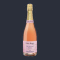 CAVA GIRÓ RIBOT BRUT ROSÉ – ganze Flasche auf Anthrazit