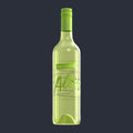 Pannonikus Qualitätswein 2026 – ganze Flasche auf Anthrazit