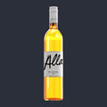 Beerenauslese SA/WR Süß 0,375L 2024 – ganze Flasche auf Anthrazit